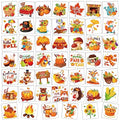 HOWAF 96pcs Fall Temporary Tattoos for Kids, Fall Harvest Face Tattoos for Welcome Fall Hello Autumn Party Decoration Supplies, Autumn Harvest Tattoo Stickers with Pumpkin Scarecrow Design