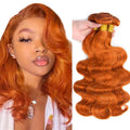 Ginger Body Wave Human Hair Bundles #350 - 16-20 Inch
