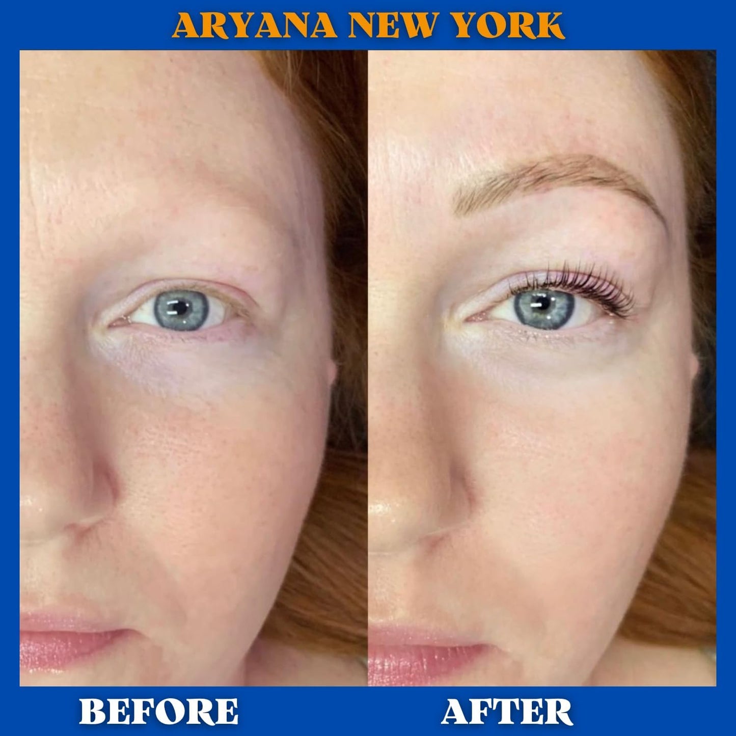 ARYANA NEW YORK LASH AND EYEBROW KIT - Up to 10 Applications - Black and Brown 5 ML - With Brow Brush