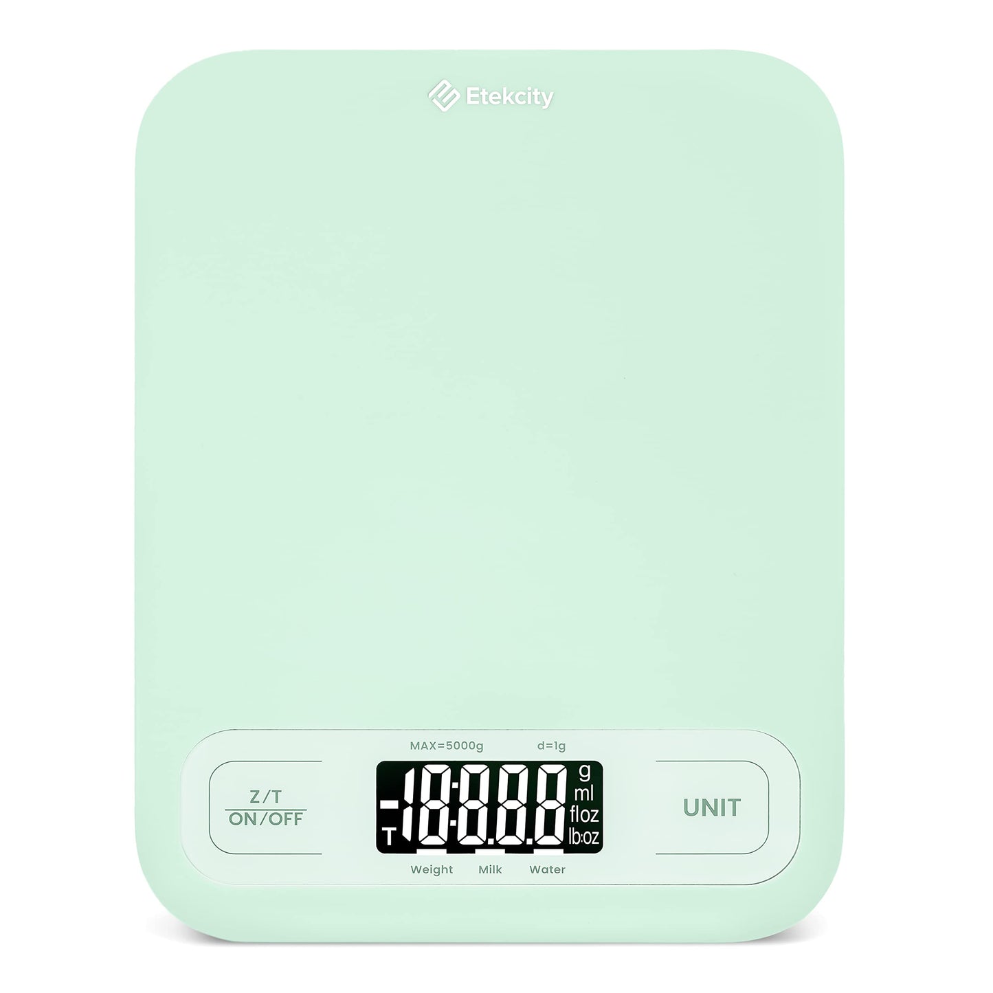 Etekcity Food Kitchen Scale, Digital Grams and Ounces for Weight Loss, Baking, Cooking, Keto and Meal Prep, Large, Green