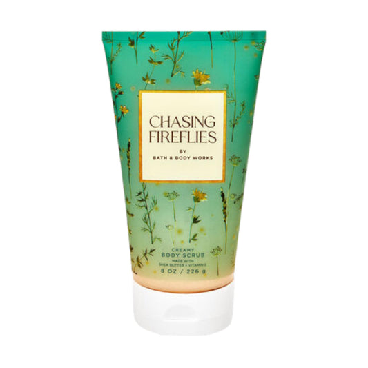 Bath and Body Works Creamy Body Scrub 8 Ounce (8 Ounce (Pack of 1), Chasing Fireflies)