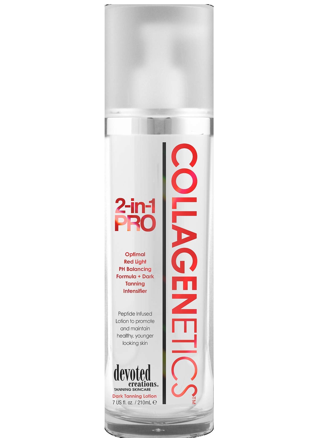 Collagenetics 2 in 1 Pro Red Light Therapy Prep Lotion & Tan Acc