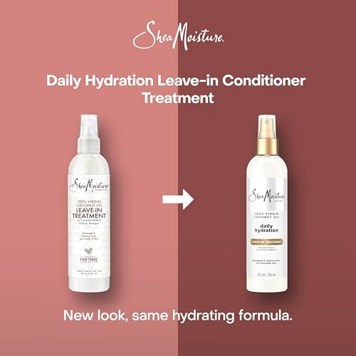 Shea Moisture 100% Virgin Coconut Oil Leave-In Conditioner 8oz