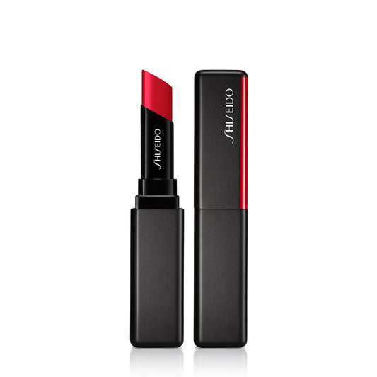 Shiseido VisionAiry Gel Lipstick, Code Red 221 - Long-Lasting, Full Coverage Formula - Triple Gel Technology for High-Impact, Weightless Color