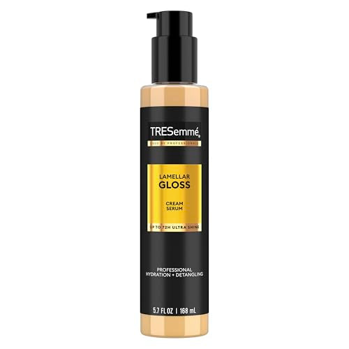 TRESemm? Hydrating & Detangling Cream Serum Lamellar Gloss Ultra Shine Up to 72H 5.7 Fl Oz | Hydrating, Detangling, Ultra Shine, Up to 72H