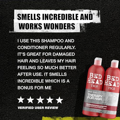 Tigi Bed Head Urban Anti+dotes Resurrection Shampoo & Conditioner Damage Level 3, 25.36 Ounce(Pack of 2)