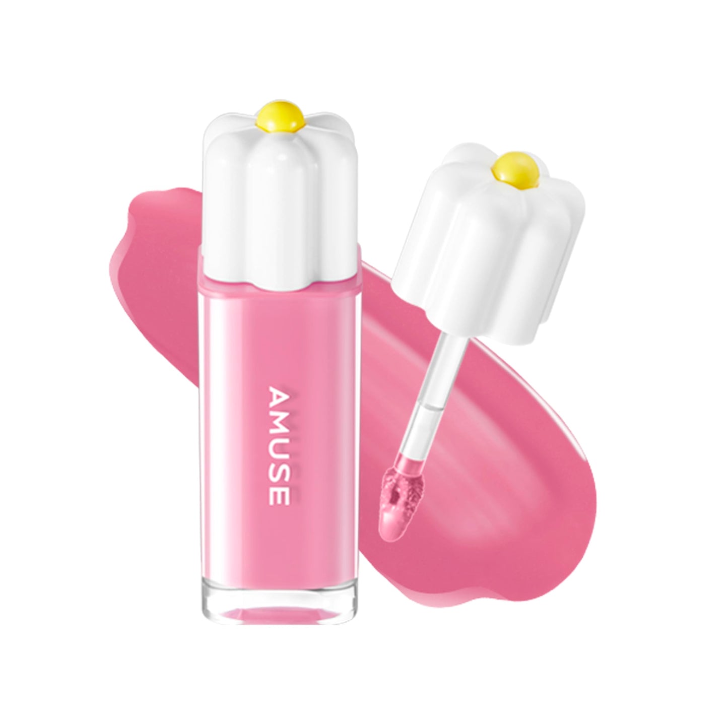 Amuse SEOUL Daisy Flower Dew Tint 08 AMETHYST | 35% High-moisture Water Tint, Long-lasting, Vitamin E Acetate, Moisturizing, No Peel Off, Lip Treatment, Non Sticky, Korean Lip Tint for Dry Lips