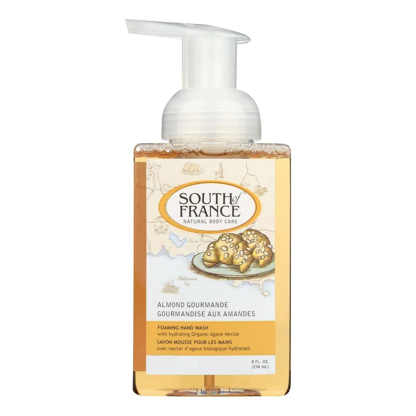 SOUTH OF FRANCE Almond Gourmande Foam Hand Wash, 0.02 Pound