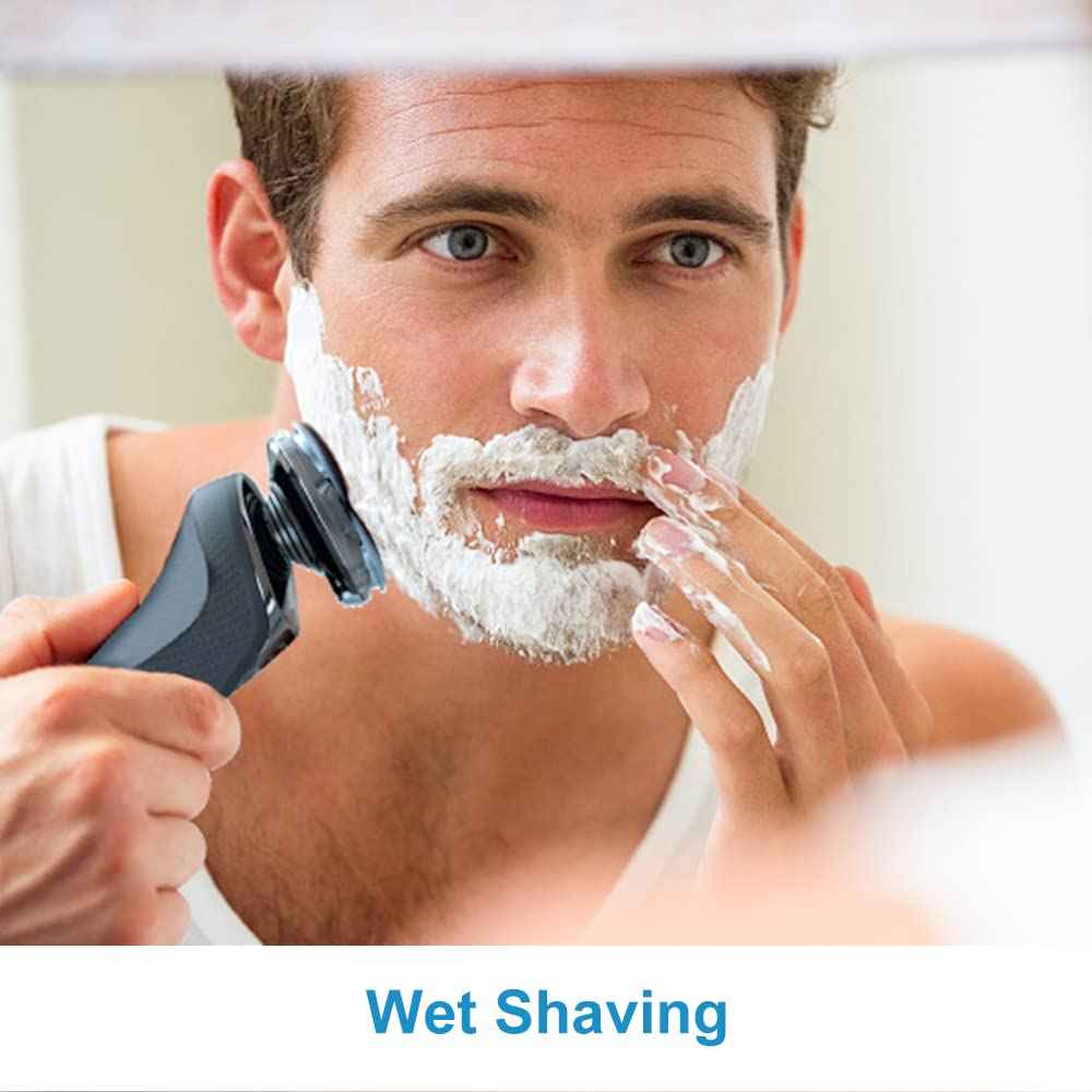 SH50 Replacement Heads for Philips Norelco 5000 Series (S5xxx, AT7xx, AT8xx, PT7xx, PT8xx) - Electric Shaver Blades & Cutters Compatible with Series 5000, AquaTouch, PowerTouch Shavers 6-Pack