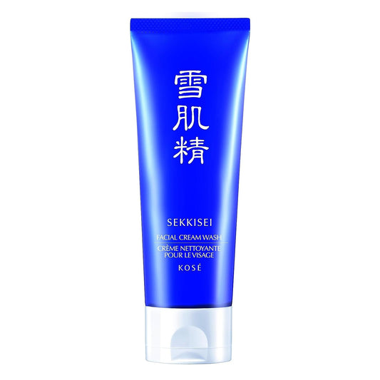 SEKKISEI Facial Cream Wash, Foaming Face Cleanser, 4.5 Ounce