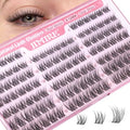 Natural Wispy Lash Clusters 8-12mm Short Eyelash Extensions (120Pcs)