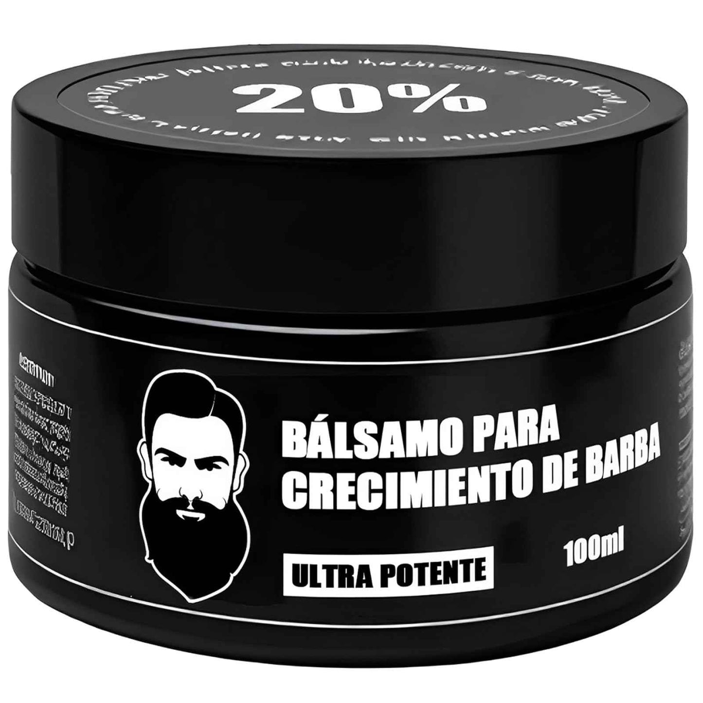 ipxkwll Cosmetics Para Barba, Bálsamo Estimulante de Barba, Ultra Potente Beard Stimulating Balm, Crema Para Barba, Moisturizes & Strengthens Beard, 100ML / 3.5OZ