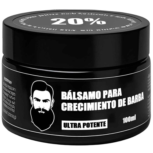 ipxkwll Cosmetics Para Barba, Bálsamo Estimulante de Barba, Ultra Potente Beard Stimulating Balm, Crema Para Barba, Moisturizes & Strengthens Beard, 100ML / 3.5OZ