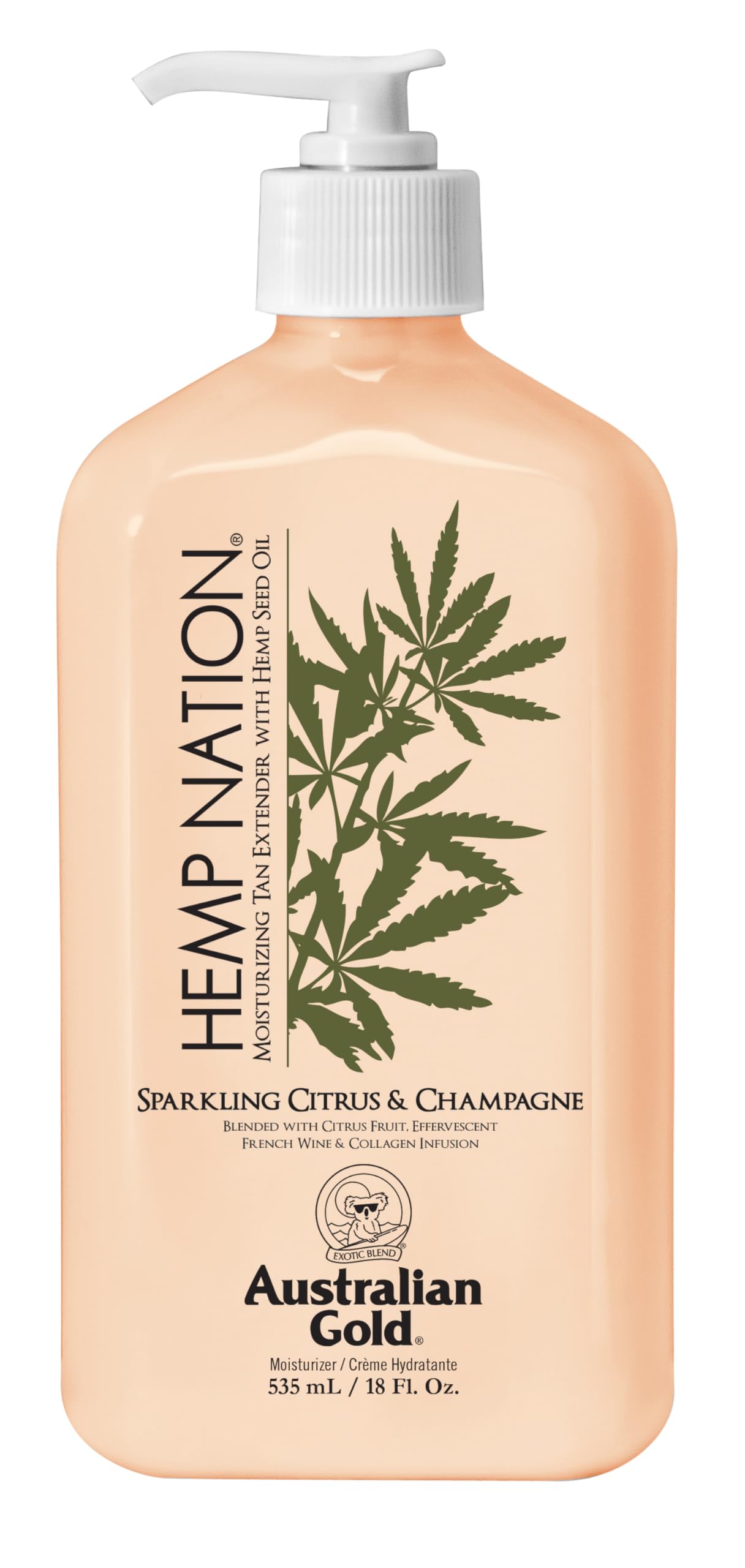 Australian Gold Hemp Nation Pomaberry Tan Extender, 18 Ounce