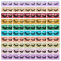 FARRED Wholesale Faux Mink Lashes Bulk 50 Boxes 10 Styles Eyelashes Volume Lashes 10 Portable Individual Boxes 10-20mm Mixed Natural Look Lash 3D False Eyelashes
