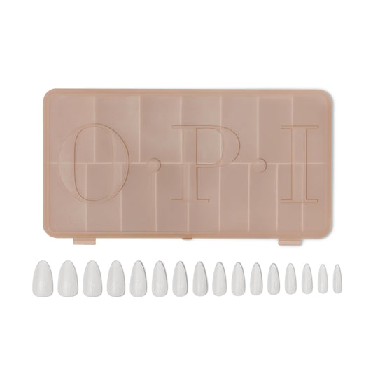 OPI GELevate Soft Gel, Nail Tips | Almond Shape Extensions | Flexible & Natural Fit | 1 Box with 16 Sizes