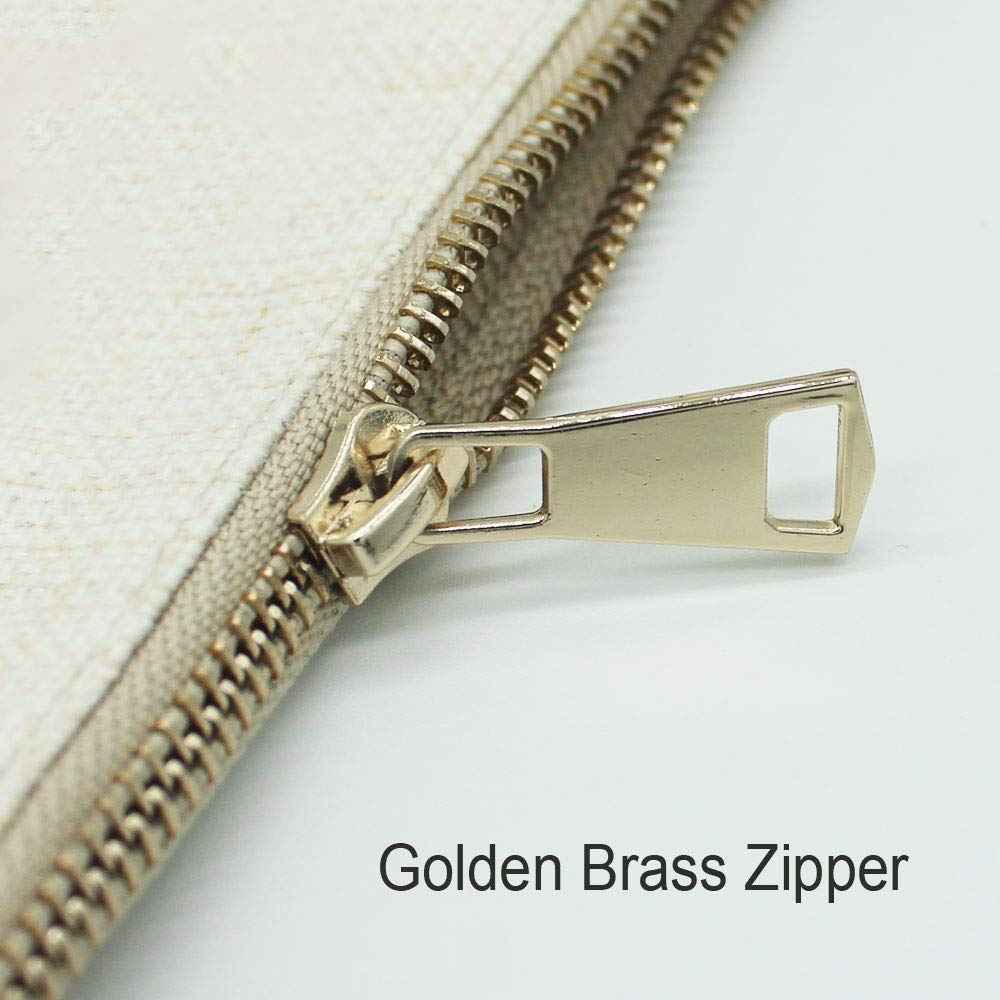 Might Be Makeup Might Be Snacks Linen Zippered Makeup Bag Change Pouch Cosmetic Bag Storage Makeup Organizer Bath And Beauty Bag Purse Carry All