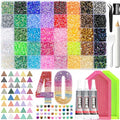 50,000 Pcs 3mm Resin Jelly Rhinestones Bedazzler Kit with B7000 Glue