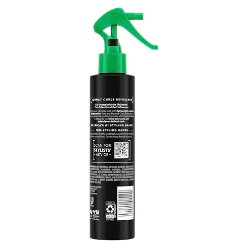 TRESemmé Bouncy Curls Leave-In Refresher Spray with Peptide Blend, 6.7 fl oz