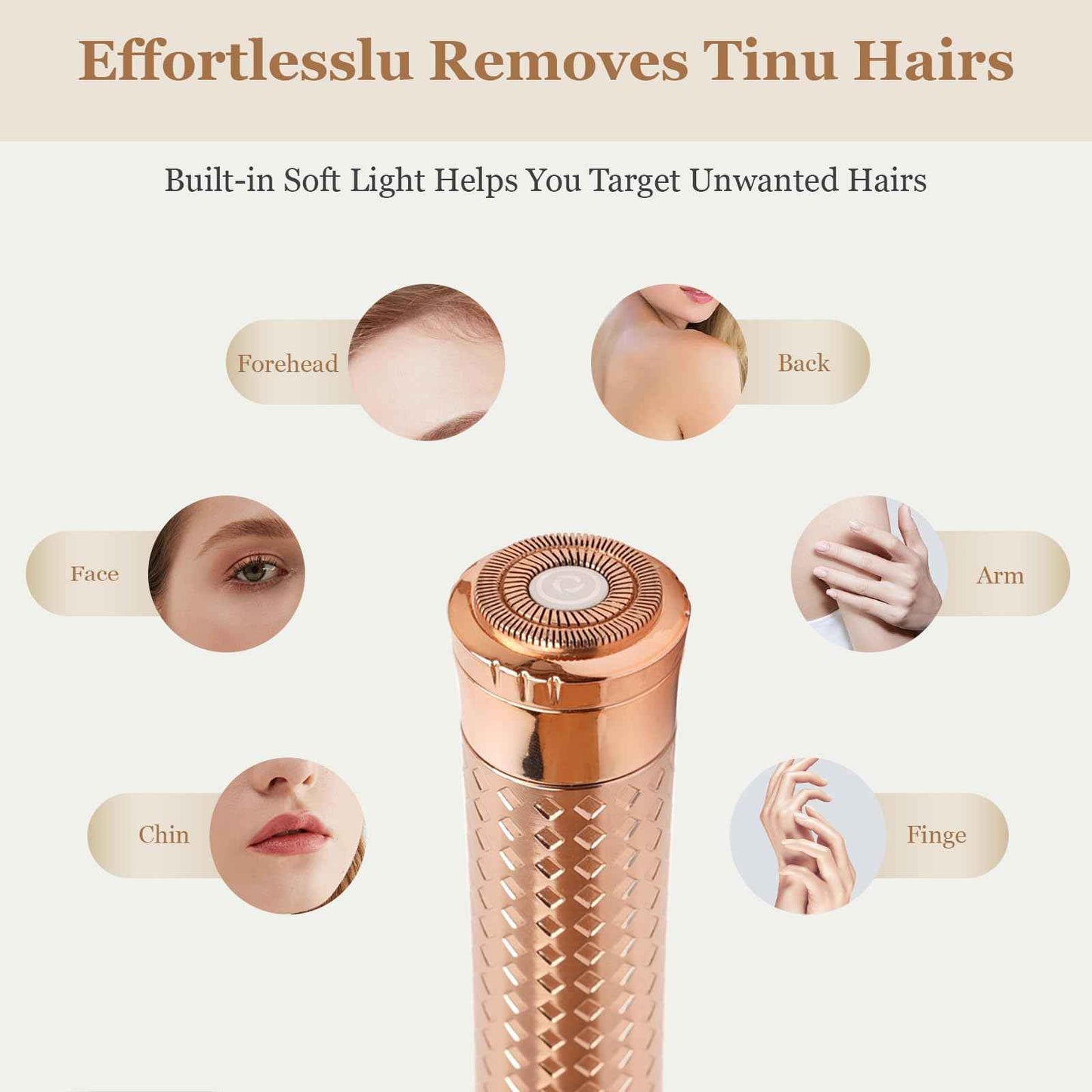 BLIBEE Facial Hair Removal for Women and Replacement Heads Bundles