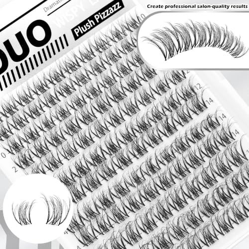 Spider Lash Clusters Kit - D Curly Wispy 10-16mm Extensions