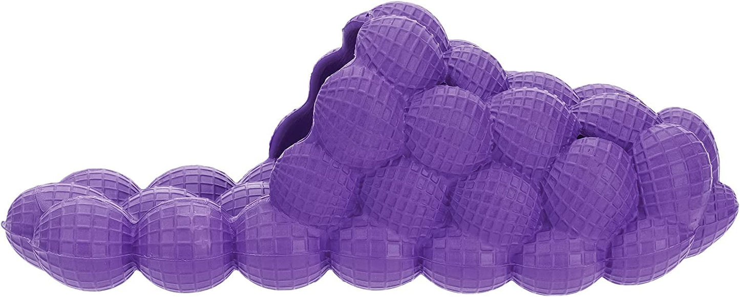 Massage Bubble Slides Slippers for Women Men,Tatanallie Funny Lychee Bubble Spa Slippers,Cloud Cushion Pillow Gym Slides Slippers,Non-slip Thick Sole Shower Bedroom House Slippers,Reflexology Sandals