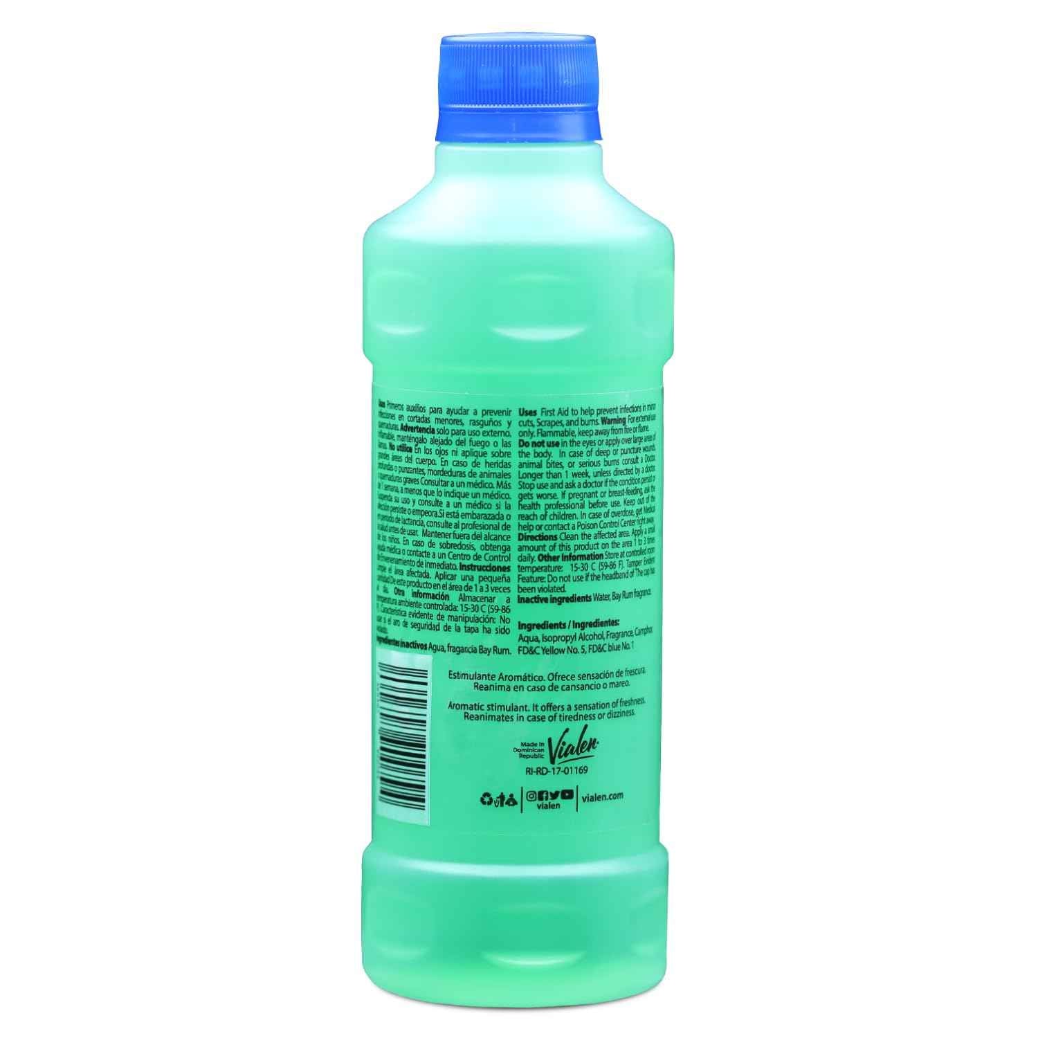 Supremo 70 Alcoholado Mentolado 12 floz (Pack of 3)