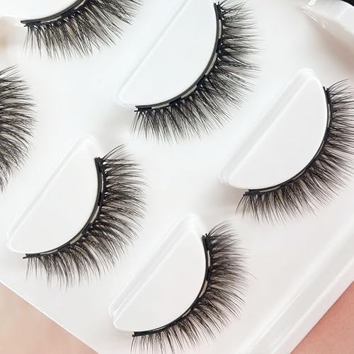 Magnetic Eyelashes Kit: 10 Pairs + 2 Liners | Glue-Free 3D Lashes | Sweat & Tear Proof | Reusable 100+ Wears | $0.06 Per Use | Beginner Friendly