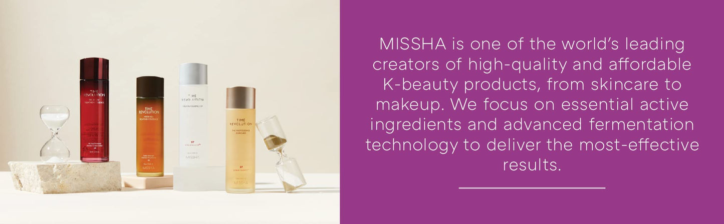 MISSHA Time Revolution Night Repair Probio Face Serum Ampoule (1.69 Fl Oz) -Intense Hydration, Probiotic Strength, Clear Complexion, Wrinkle Improvement, and Enhanced Elasticity