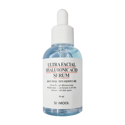 Sidmool Low-Molecular Hyaluronic Acid Serum, Ultra Facial Hydrating Serum 50ml (1.69 floz)
