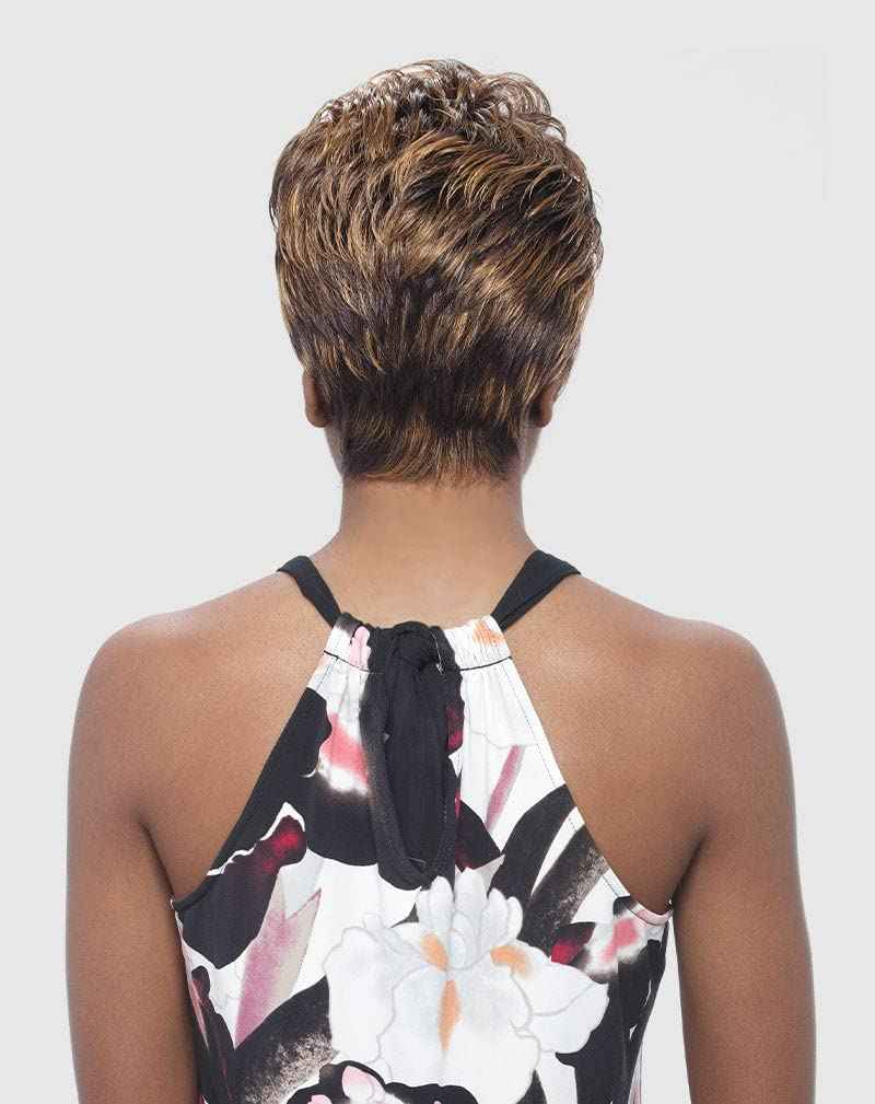 AUSTIN (SAND) - VANESSA FIFTH AVENUE SYNTHETIC HAIR SHORT WAVY WIG