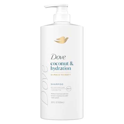 Dove Coconut & Hydration Shampoo for Dry Hair, 28 Fl Oz