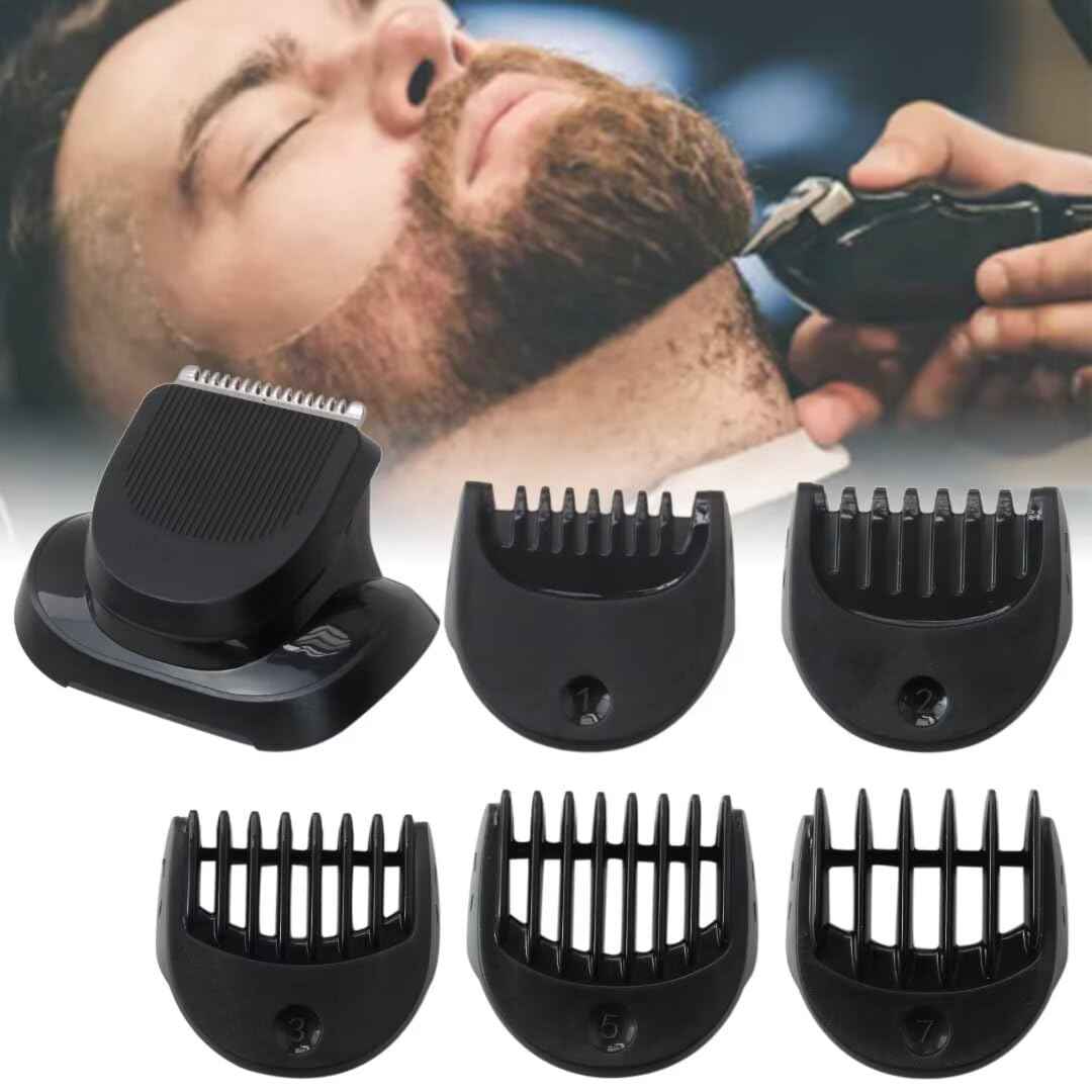Replacement Beard Trimmer Attachment for Bra-un Series 5/6/7, Compatible with 5018s, 5020s, 6075cc, 7071cc, 7075cc, 7085cc, 7020s, 5050cs, 6020s, 6072cc, 7027cs