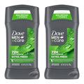Dove Men+Care Extra Fresh Antiperspirant Deodorant Twin Pack 2.7oz
