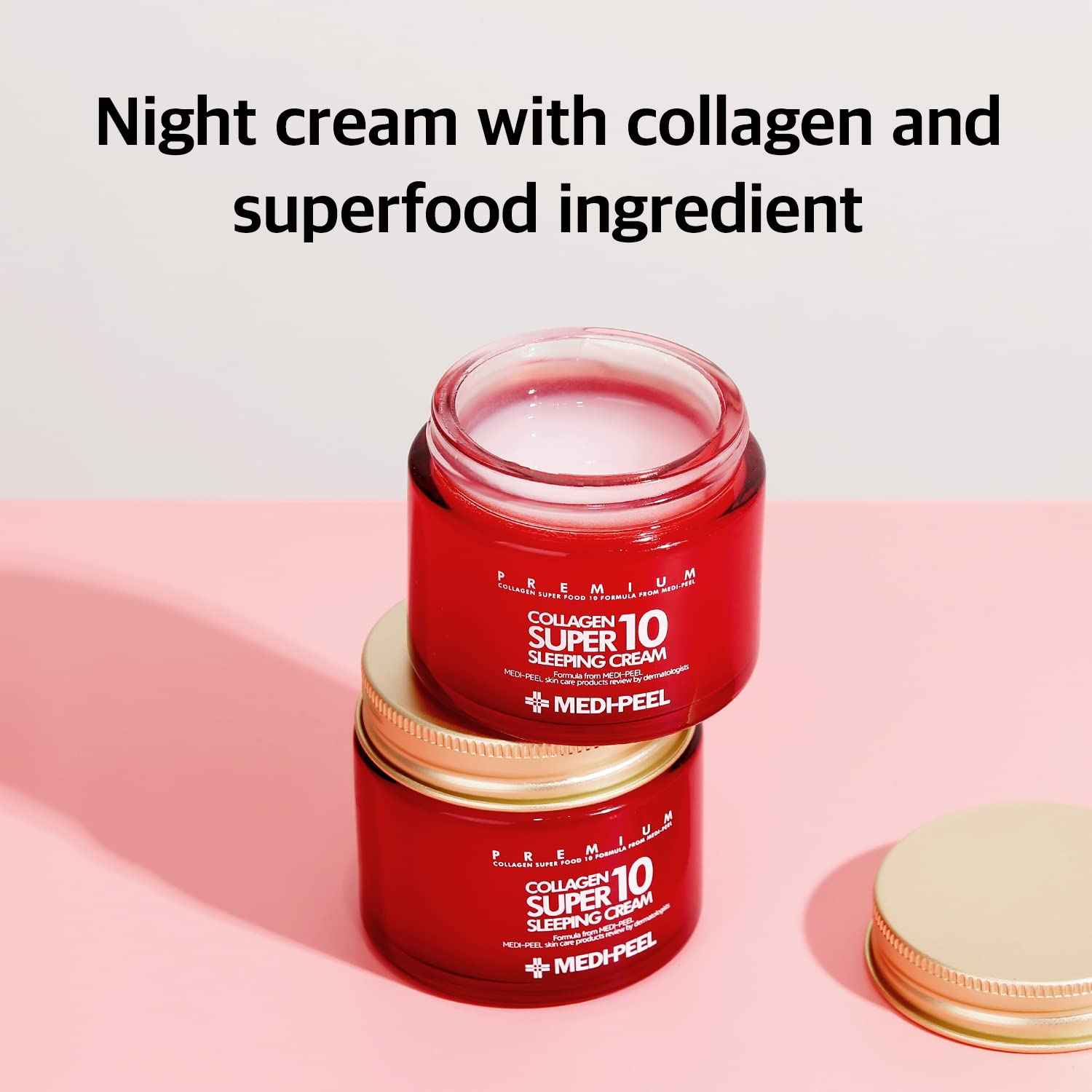 [MEDI-PEEL] Collagen 10 Sleeping Cream 70ml | Collagen cream | Sleeping cream | moisturizing cream | soothing cream |