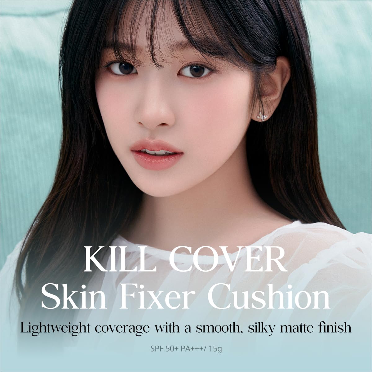 CLIO KILL COVER SKIN FIXER CUSHION (Advanced Version) (21C LINGERIE, [Refill Included])