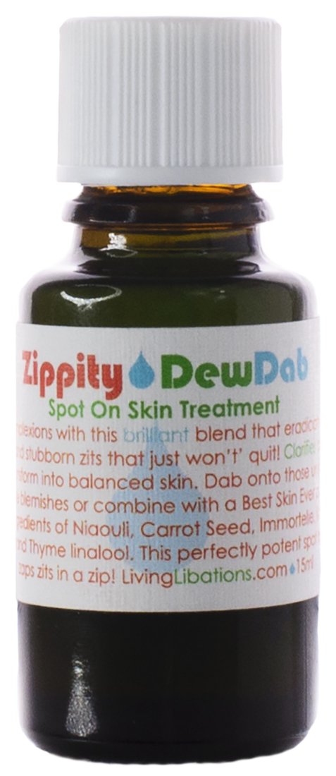 Living Libations - Organic Zippity DewDab Acne Treatment (.5 fl oz | 15 ml)