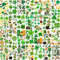St. Patrick's Day Temporary Tattoos, 229+ PCS, 28 Sheets