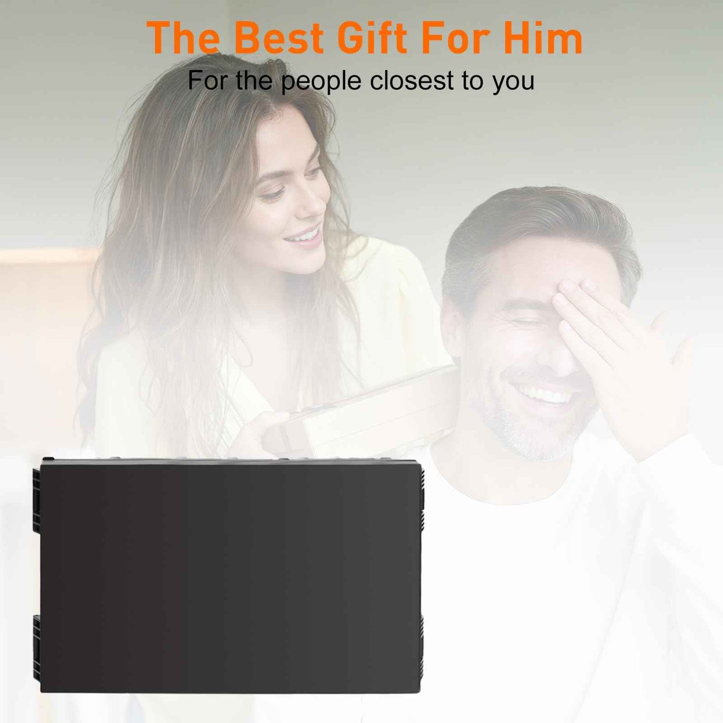 LMZNXCZ 5 Way Mirror for Self Hair Cutting, 360 Haircuts Mirror Men for Barber Use Tools, to See Back of Head, Tri Fold with Portable Height Adjustable Telescoping Hooks