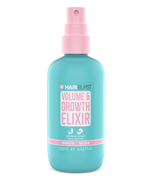 HAIRBURST Hair Volume and Growth Elixir - Volumizing Hair Spray for Hair Loss Prevention and Scalp Protection, 125mL