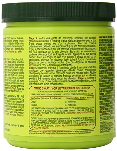 Ors Olive Oil Creme Relaxer Extra Strength 18.75 Ounce Jar (555ml)