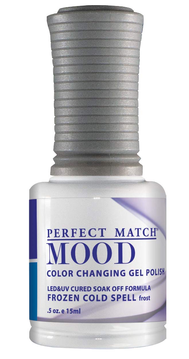 LeChat Perfect Match Mood Gel Polish, Frozen Cold Spell, 0.500 Ounce (MPMG06)