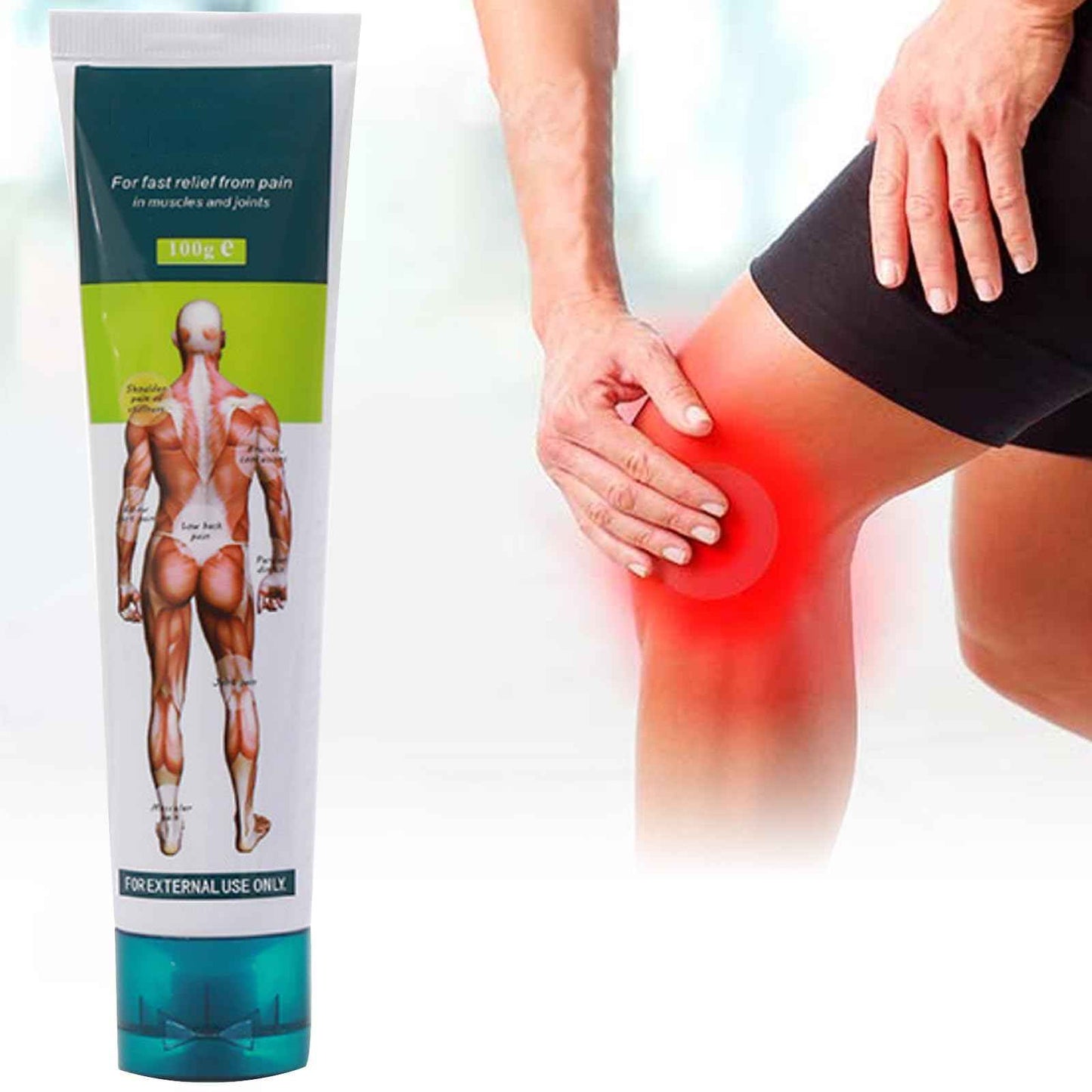 CapsaCare Neuropathy Cream, Nerve Relief Cream, Deeply Moisturizes Skin, Suitable for Feet, Hands, Legs, Muscles, Joints, and Waist