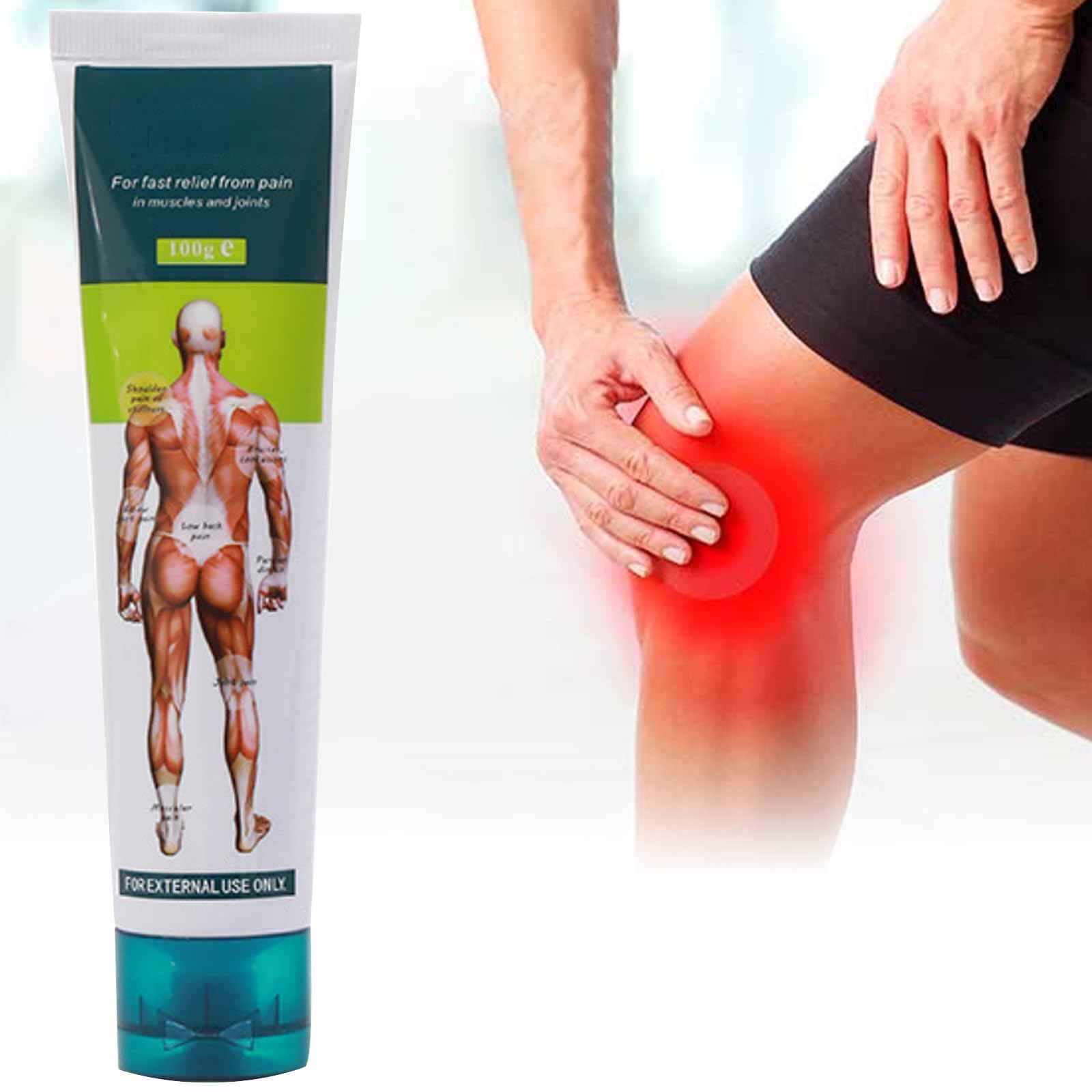 CapsaCare Neuropathy Cream, Nerve Relief Cream, Deeply Moisturizes Skin, Suitable for Feet, Hands, Legs, Muscles, Joints, and Waist