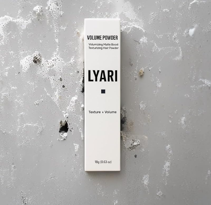 Lyari Hair Texturizing & Volumizing Powder - Lightweight Hold for All Hair Types, 18g