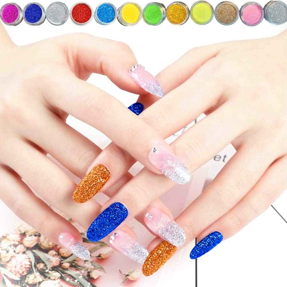 Acrylic Nail Kit with Everything - Nail Kit Set Beginners, Gel Nail Polish Kit with UV Light Acrylic Liquid Monomer Nail Art Decoration DIY Nail Art Tool Nail Supplies