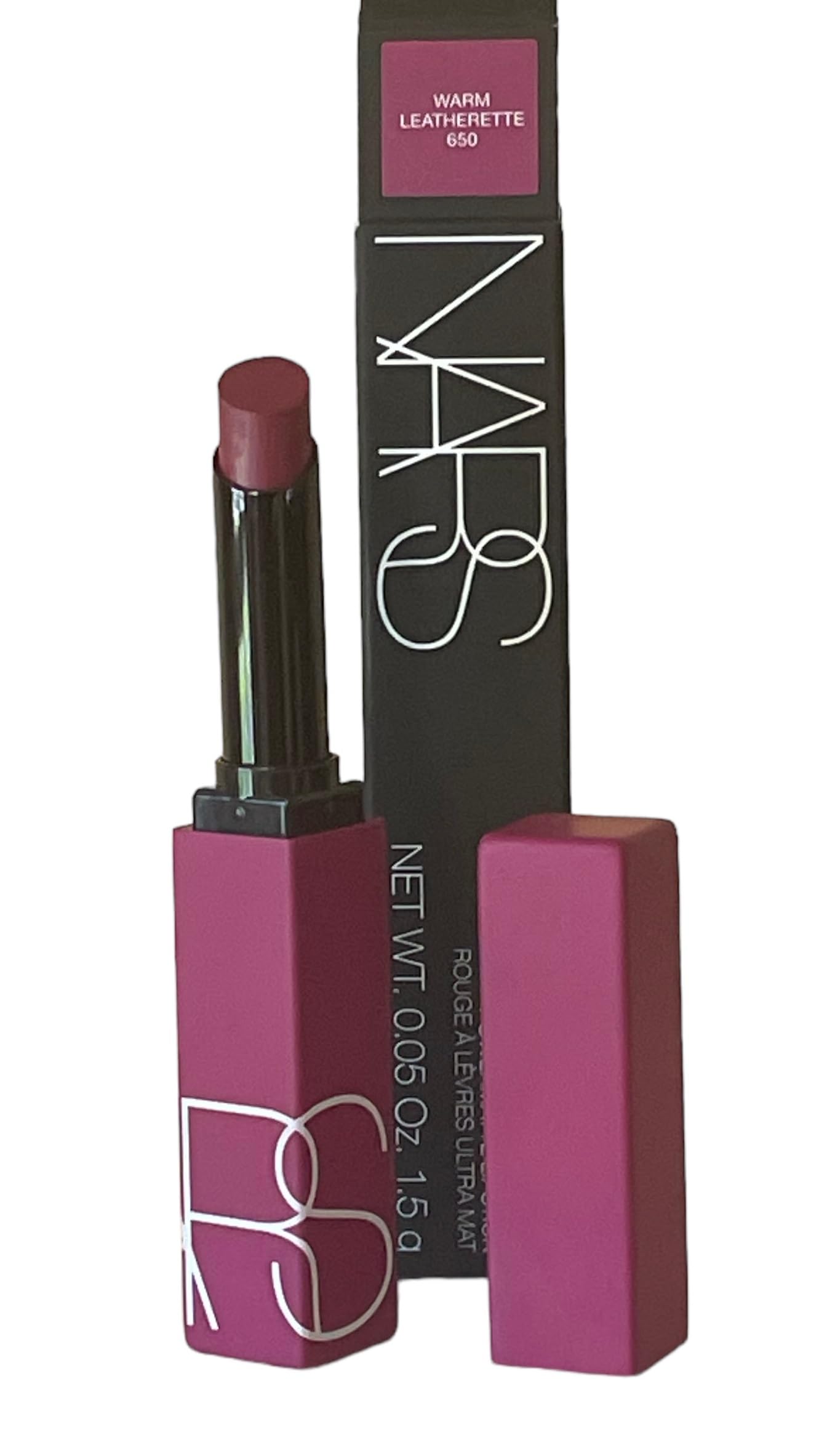 NARS Powermatte Lipstick (Warm Leatherette), 0.05 Ounce (Pack of 1)