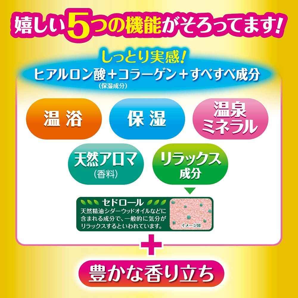 Japanese Bath Salt | Hers Peach | Japanese Peach Scent | Bath Roman Style | 600g Bottle