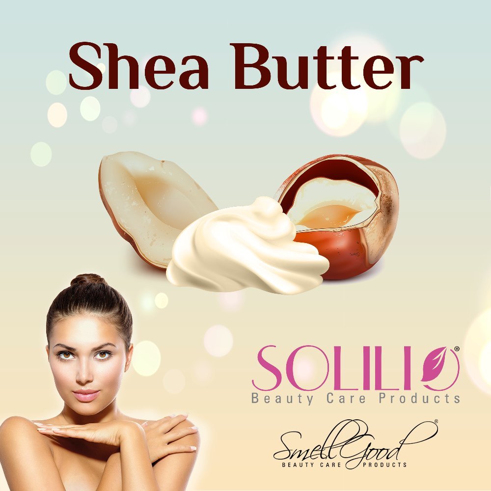 SmellGood - Pure Unrefined Shea Butter, totally natural and organic, yellow color, packed in 16 oz Jar, 40 Units Box Deal