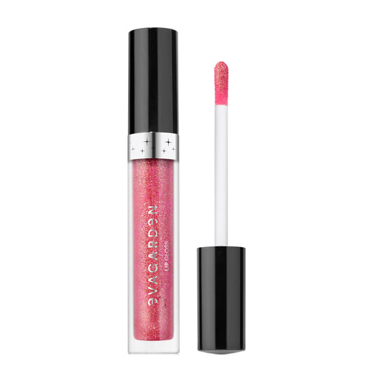 EVAGARDEN Diamond Lip Gloss - Concentration of Pearls Gives Dazzling Shine - Light and Moisturizing Film with Excellent Hold - Spreads Evenly with No Stickiness - 853 Cheeky - 0.09 oz